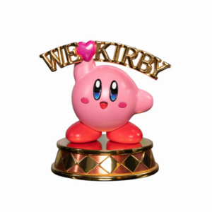 First 4 Figures 별의 커비 시리즈 We Love Kirby 커비 메탈 미니 스테츄